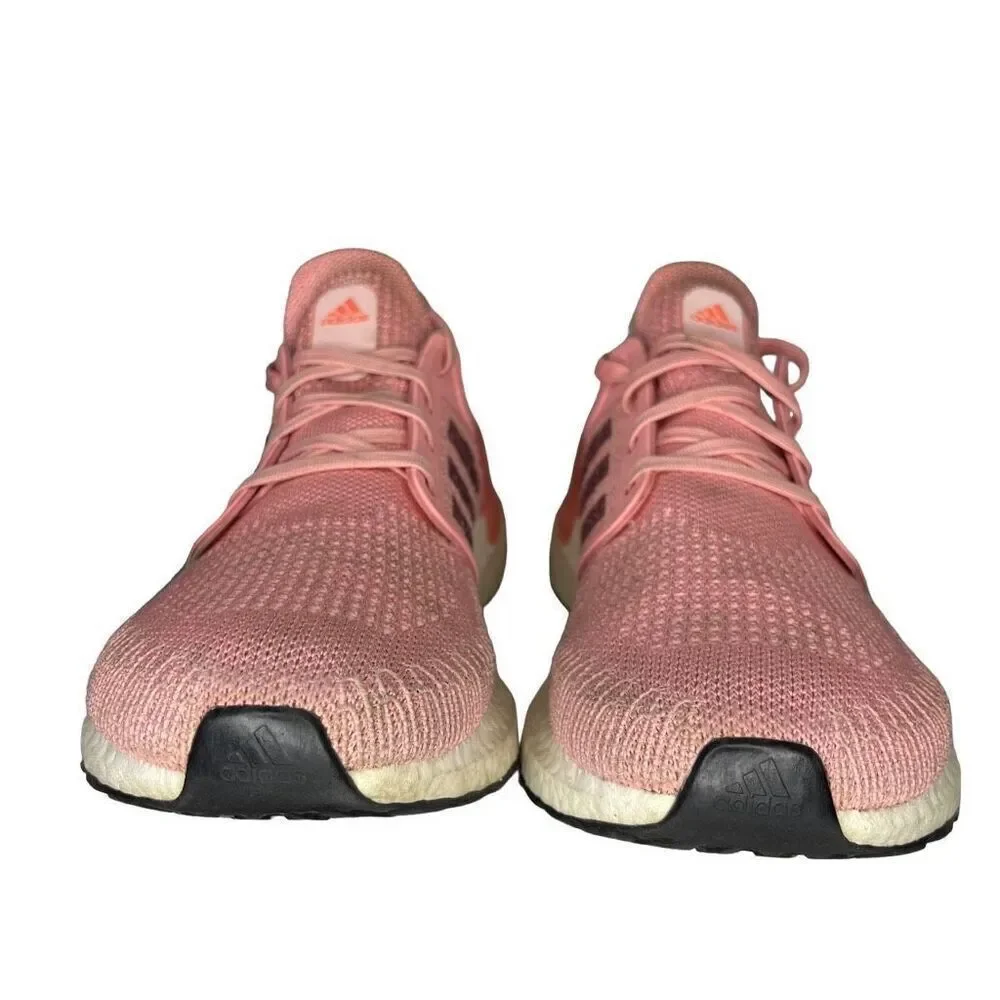 Adidas UltraBoost 20 Womens Shoes Sneakers Size 10 Pink EG0716 Running Athletic